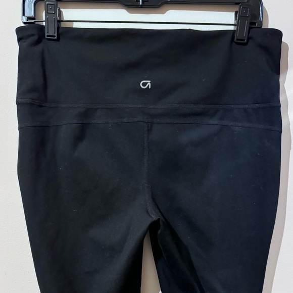 GapFit Blackout gFast high rise barre strap leggings petite large - Picture 8 of 13